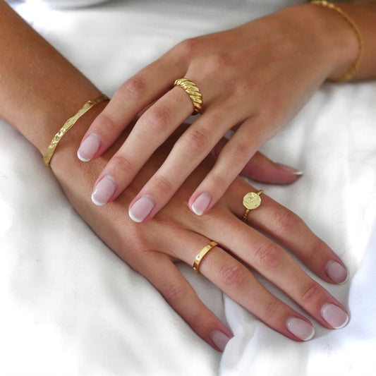 The Imprint Ring Gold