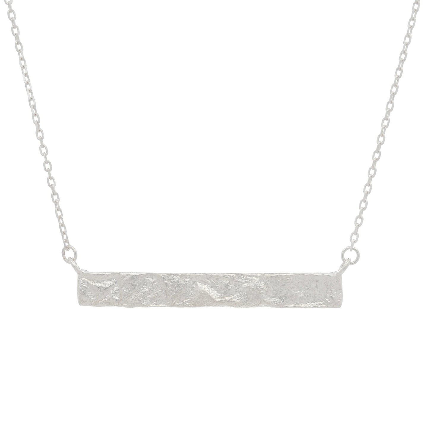 Bèllaa Bar Necklace Silver