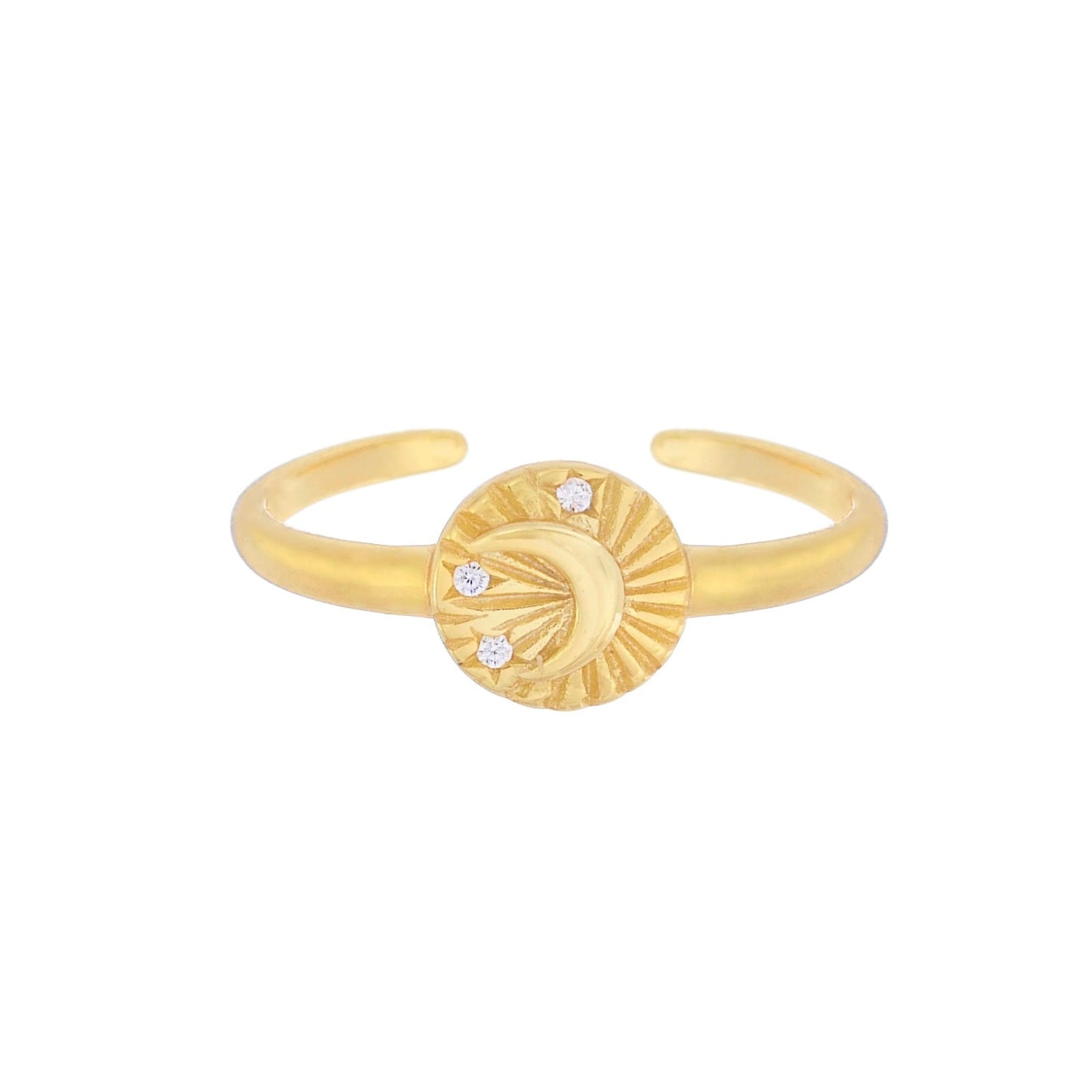 Bèllaa Lunar Ring Gold