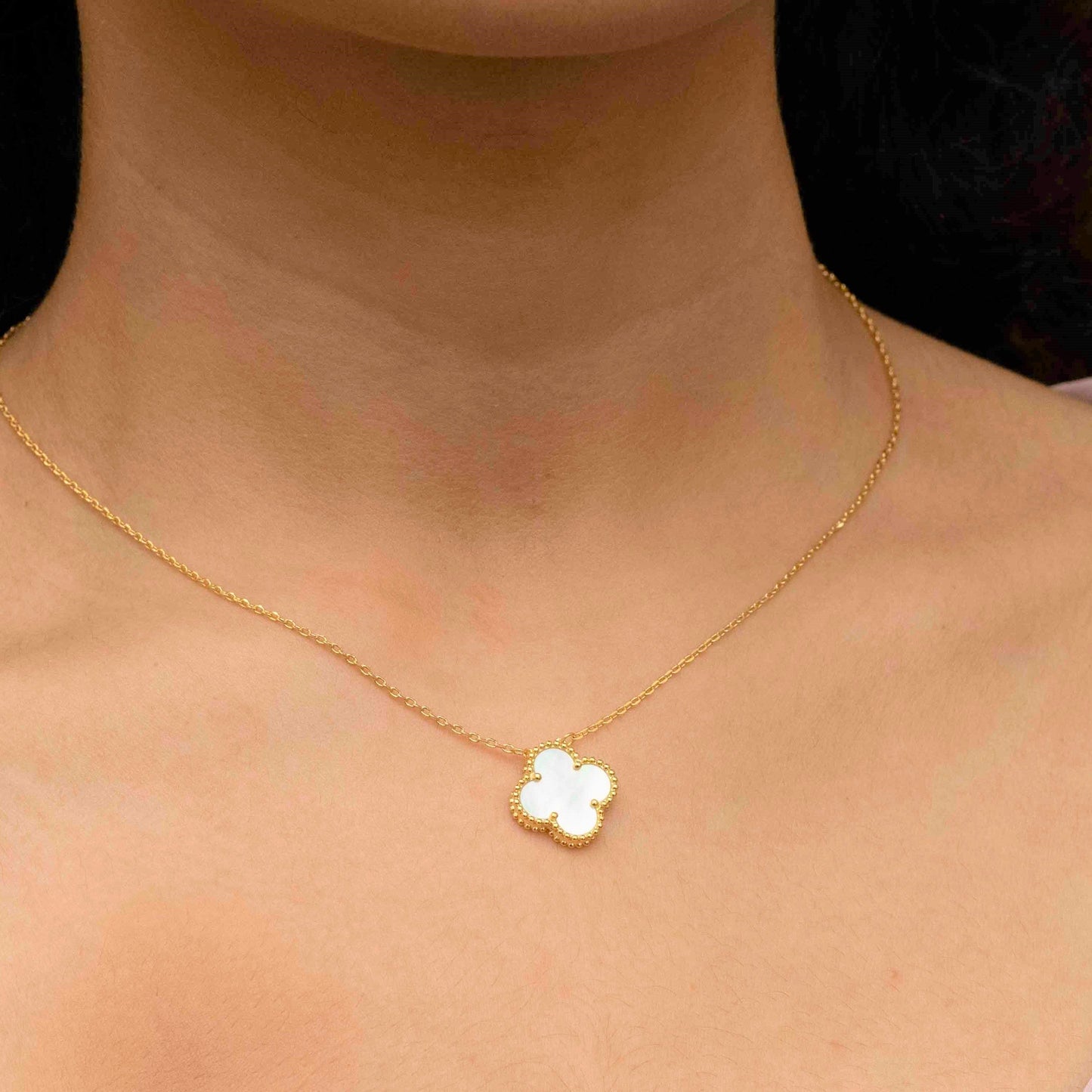 Cleo Clover Necklace