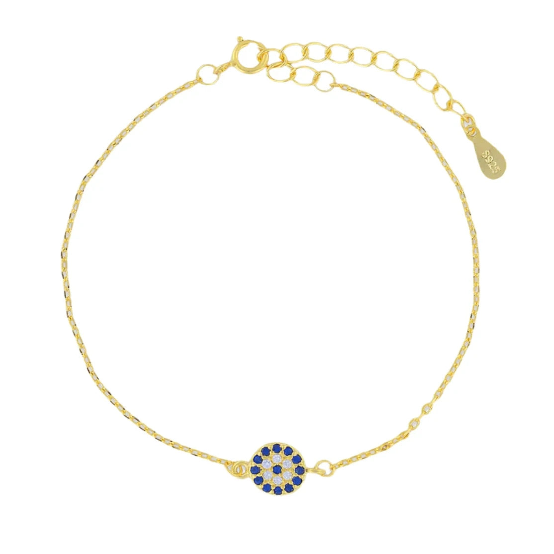 Evil Eye Bracelet Gold
