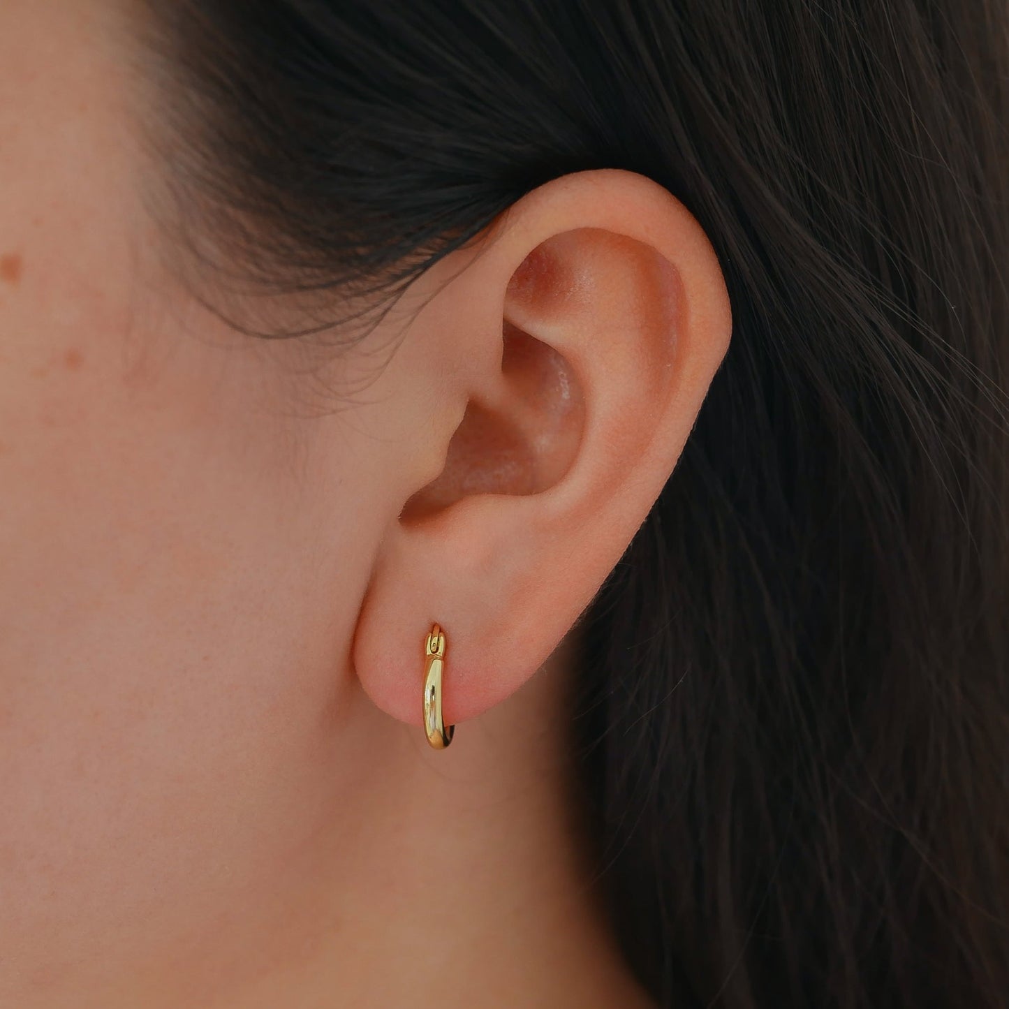 Amore Mia Hoops Gold