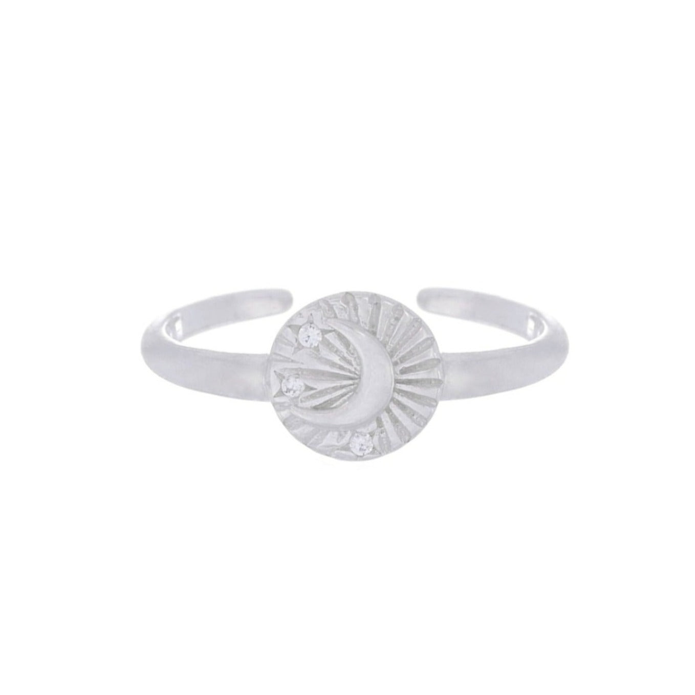Bèllaa Lunar Ring Silver