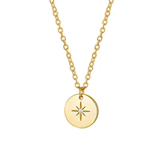 Belle Star Necklace Gold