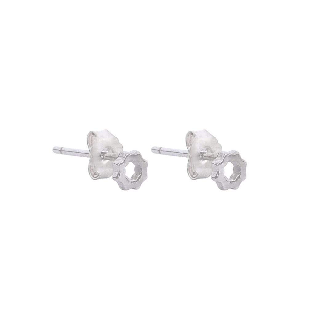 Picola flower Studs Silver